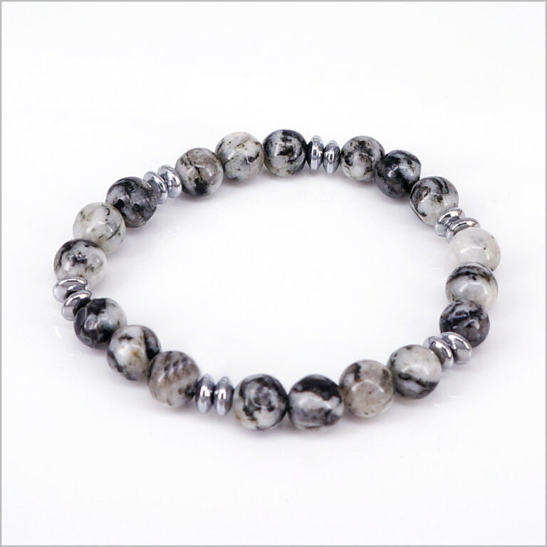 Bracciale Uomo Donna Elastico Da Vere Pietre Preziose