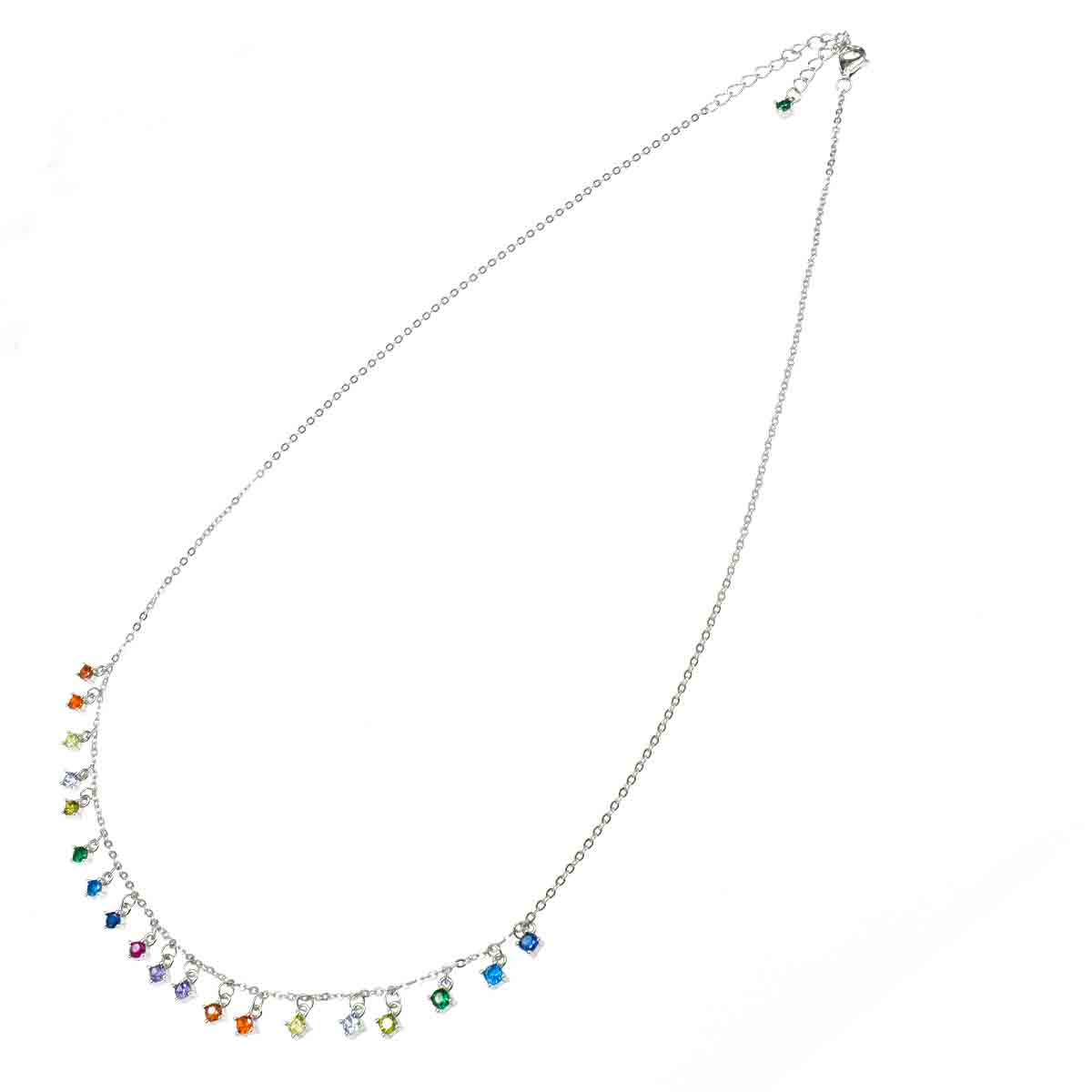 MicLee Collana Gatto Con Perla E Zirconi – Ciondolo In Argento 925 Per Donne E Ragazze, Regalo Elegante Con Catena 42+3cm